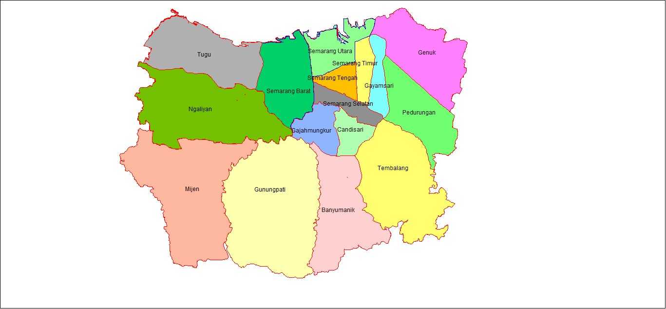 Peta Semarang