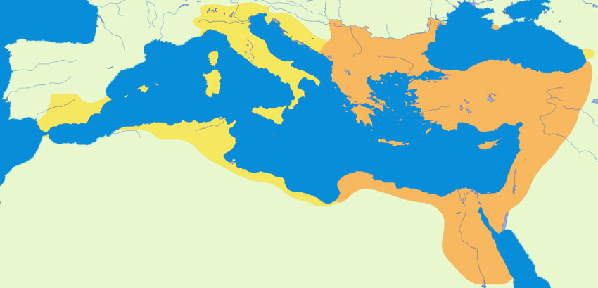 Wilayah Kekaisaran Bizantium