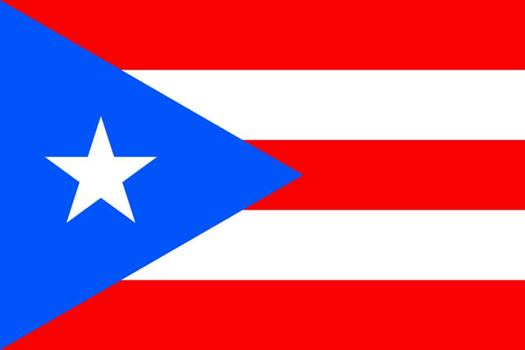 Bendera Puerto Riko