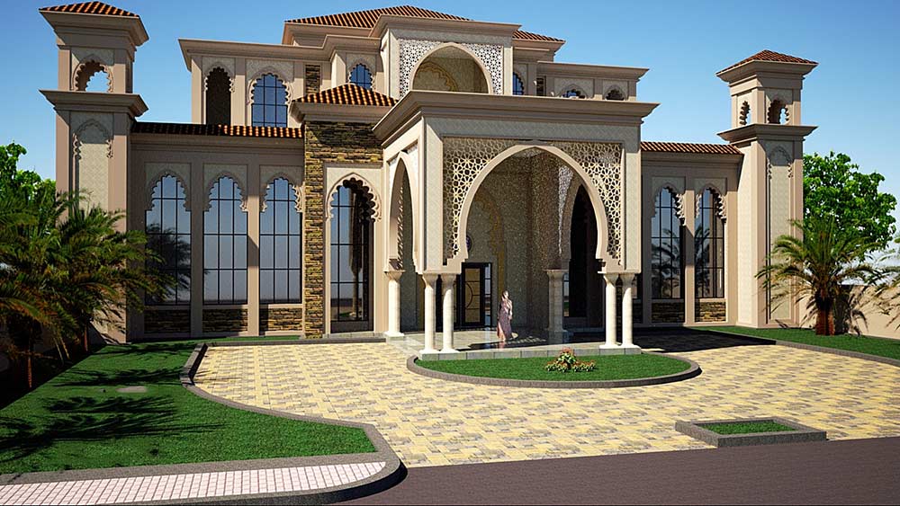 Desain rumah Islami