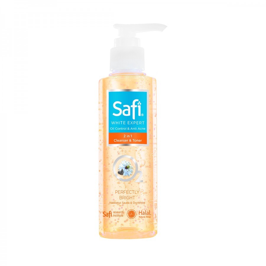 Safi White Expert Oil Control Anti Acne 2 In 1 Cleanser And Toner