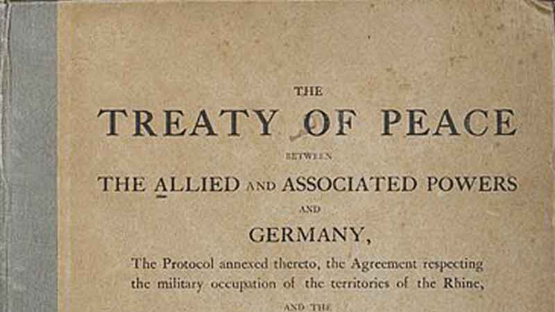 Jerman mempersiapkan untuk memprotes ketentuan Perjanjian Versailles