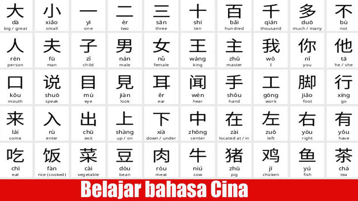 Belajar bahasa Cina