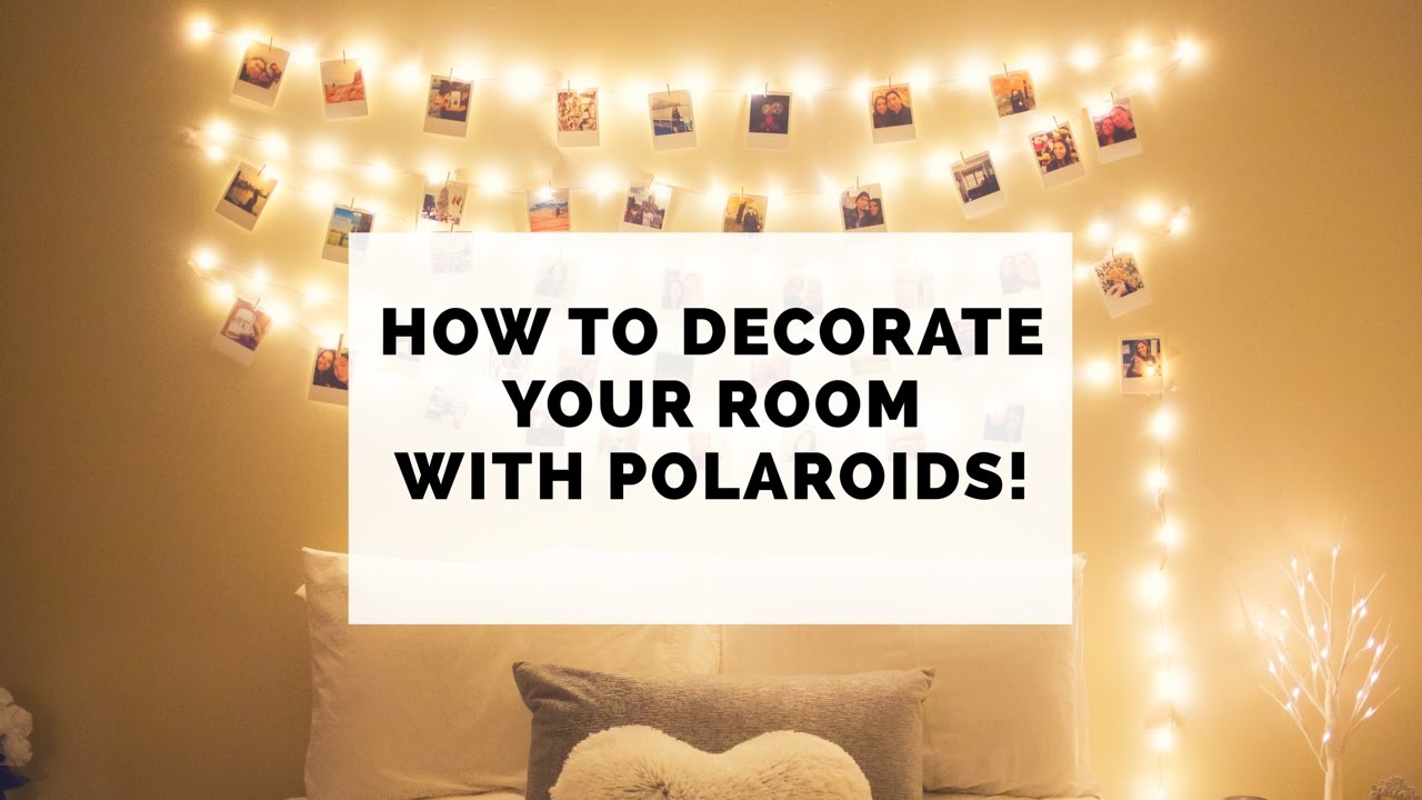 dekorasi kamar polaroid