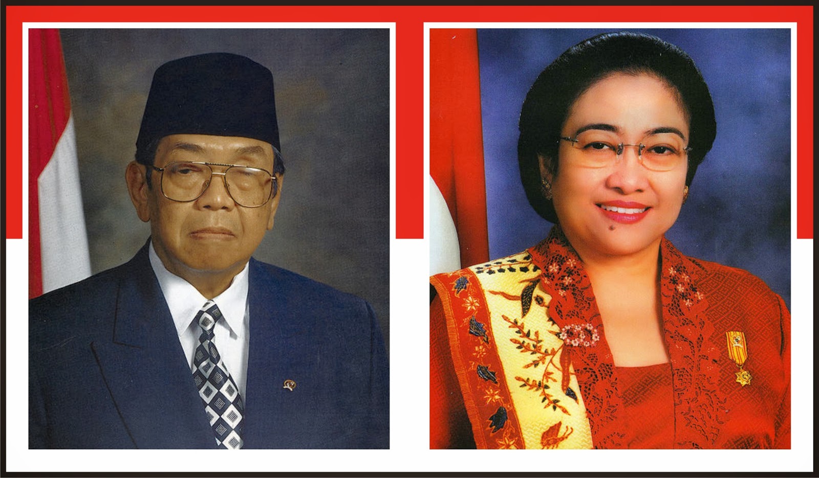 Presiden Gus Dur dan Megawati