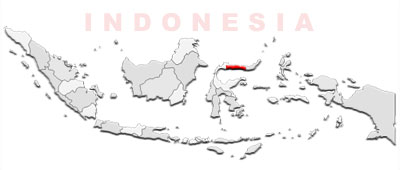Gorontalo map location