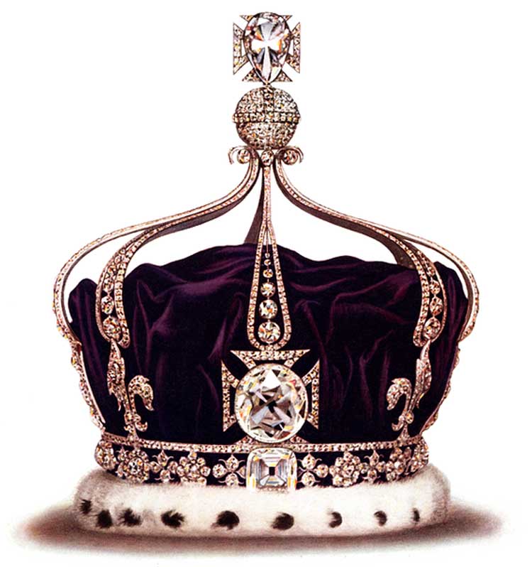 Mahkota Ratu Mary, Inggris