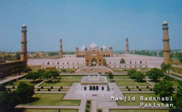 Masjid Badshabi di Lahore, Pakistan