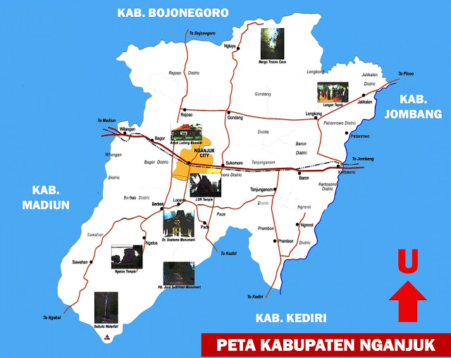Peta Nganjuk HD