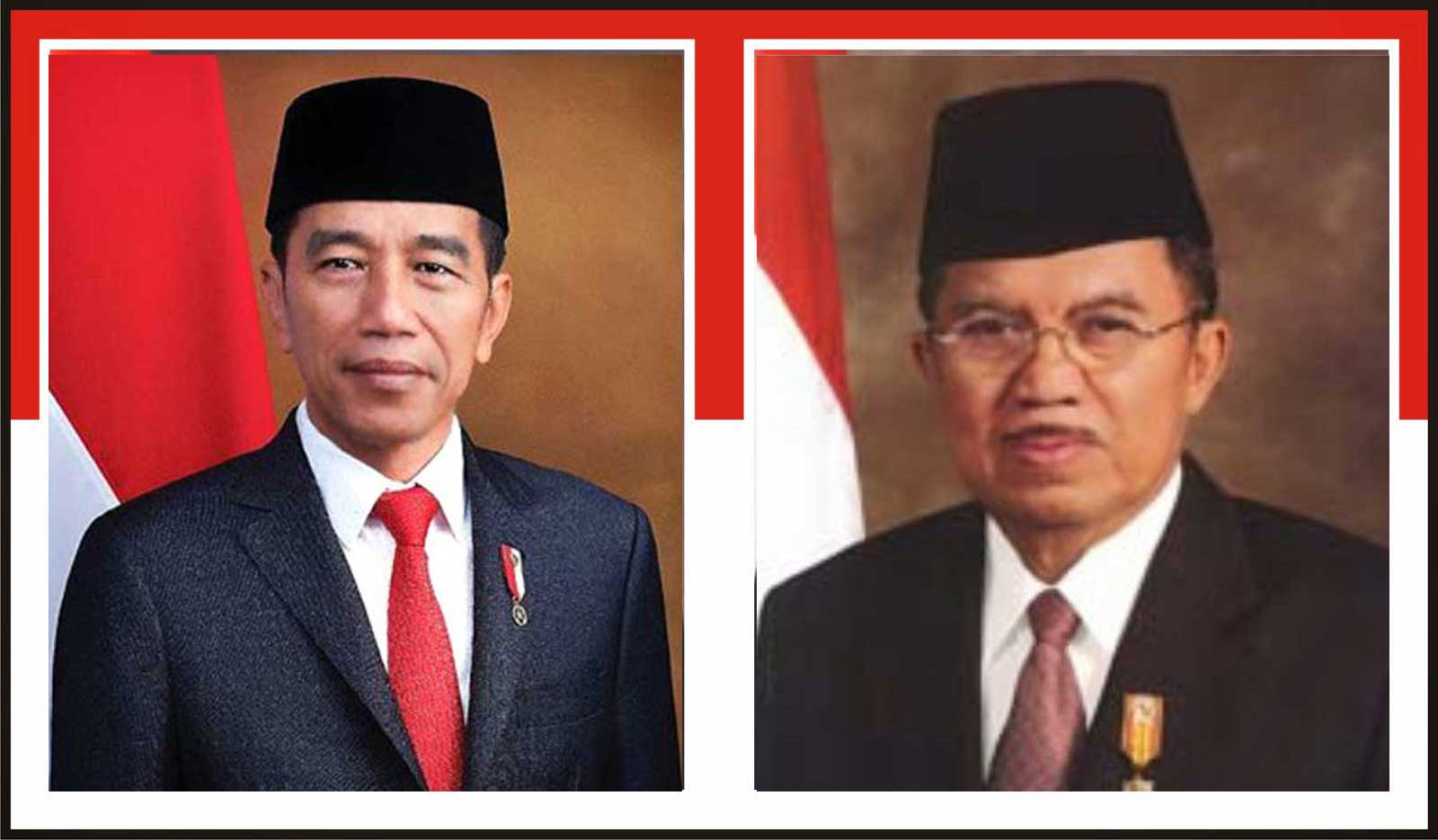 Presiden Jokowi dan Jusuf Kalla