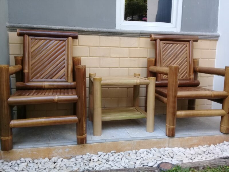 kerajianan dari bambu, kursi dari bambu