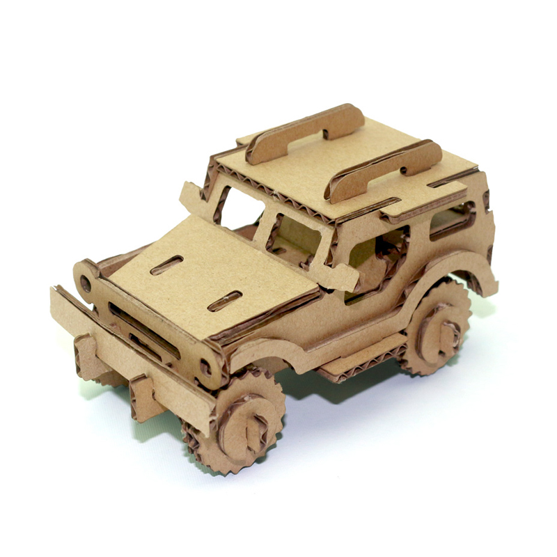 cara membuat mainan mobil dari kardus bekas