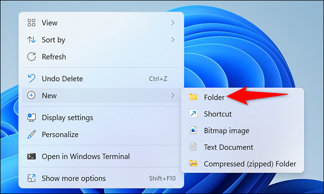 cara membuat folder baru di laptop