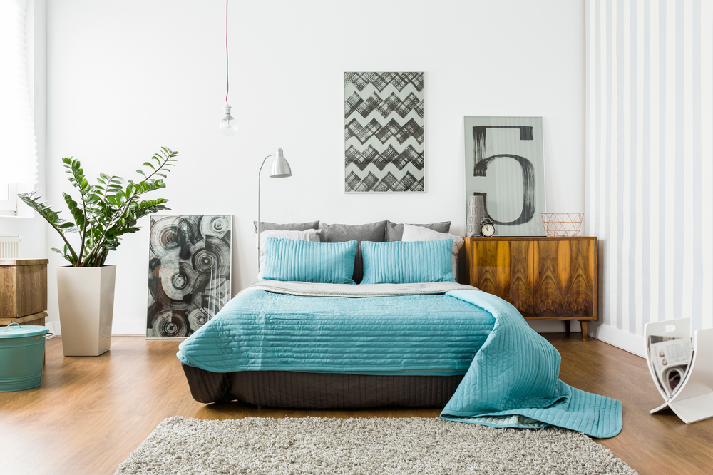 9 Ruangan Sempit Warna Cat Kamar Tidur yang Menenangkan