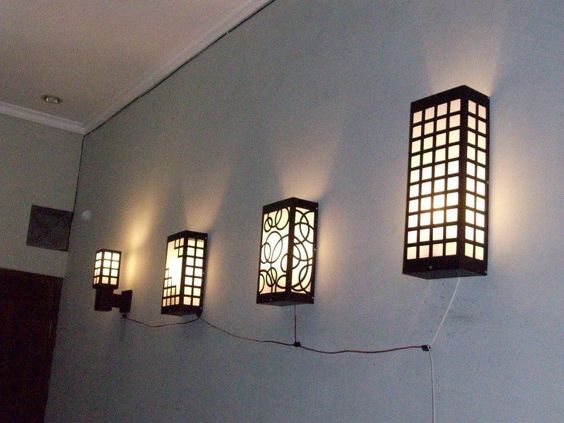 lampu teras unik