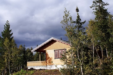 Desain rumah kayu mungil sederhana dengan ramah lingkungan. 