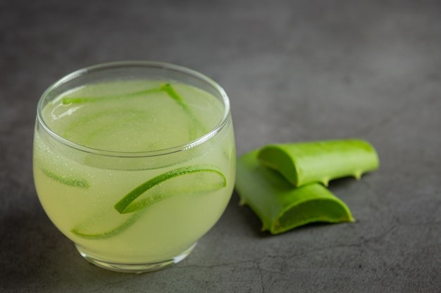 Aloe vera dapat dijadikan minuman elektrolit. 