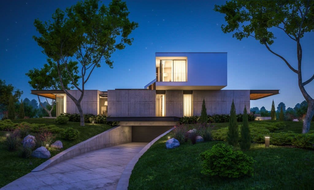 10 Inspirasi Desain Rumah Garasi Basement yang Modern