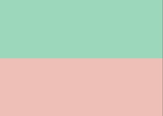 Kombinasi Warna Cat Rumah Hijau Tosca dan Pink