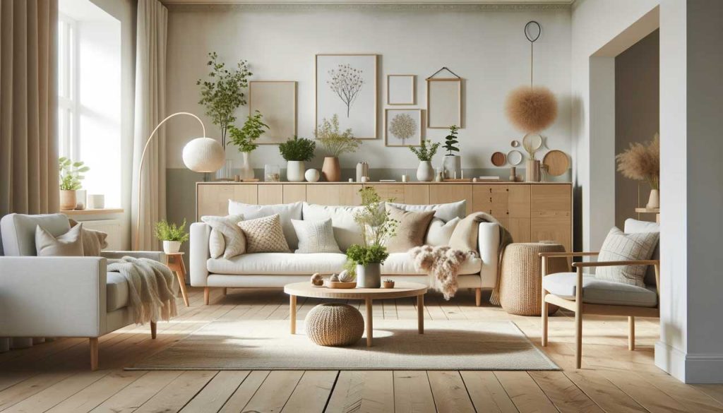 living room skandinavia