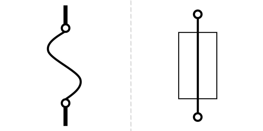 Simbol Kelistrikan Sepeda Motor untuk fuse