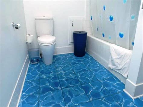 keramik dinding kamar mandi biru