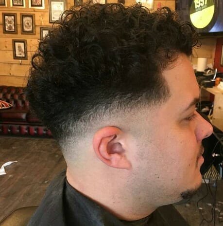 curly fade out 