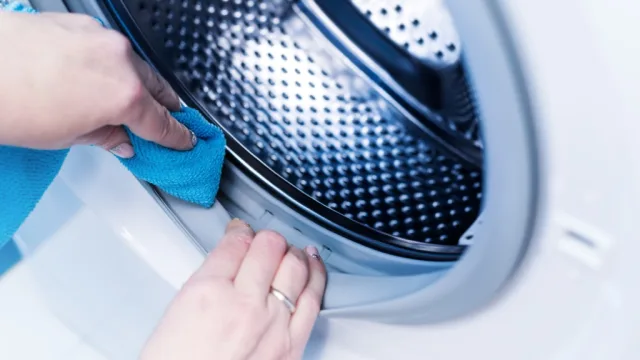 cara membersihkan mesin cuci 2 tabung