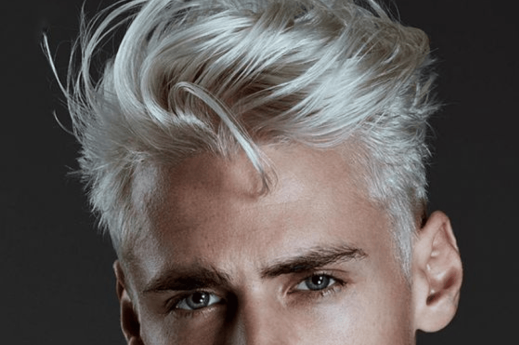 model warna rambut pria