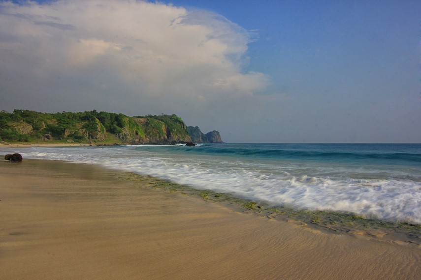 Pantai Pasir Panjang Kepuh pantai di Banten