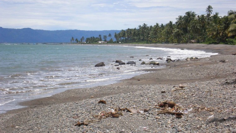 Pantai Piabung pantai di Lampung