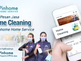 cara memesan home cleaning pinhome home service